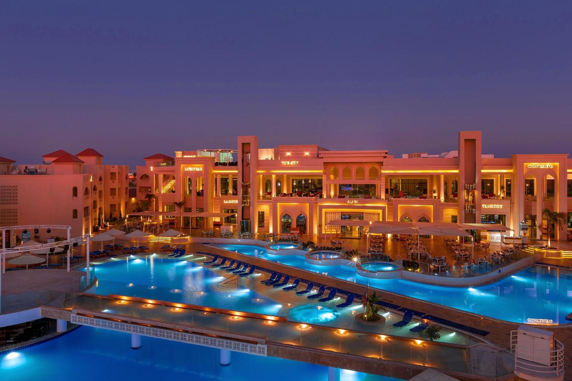Pickalbatros Aqua Blu Resort - Хургада Екстериор снимка