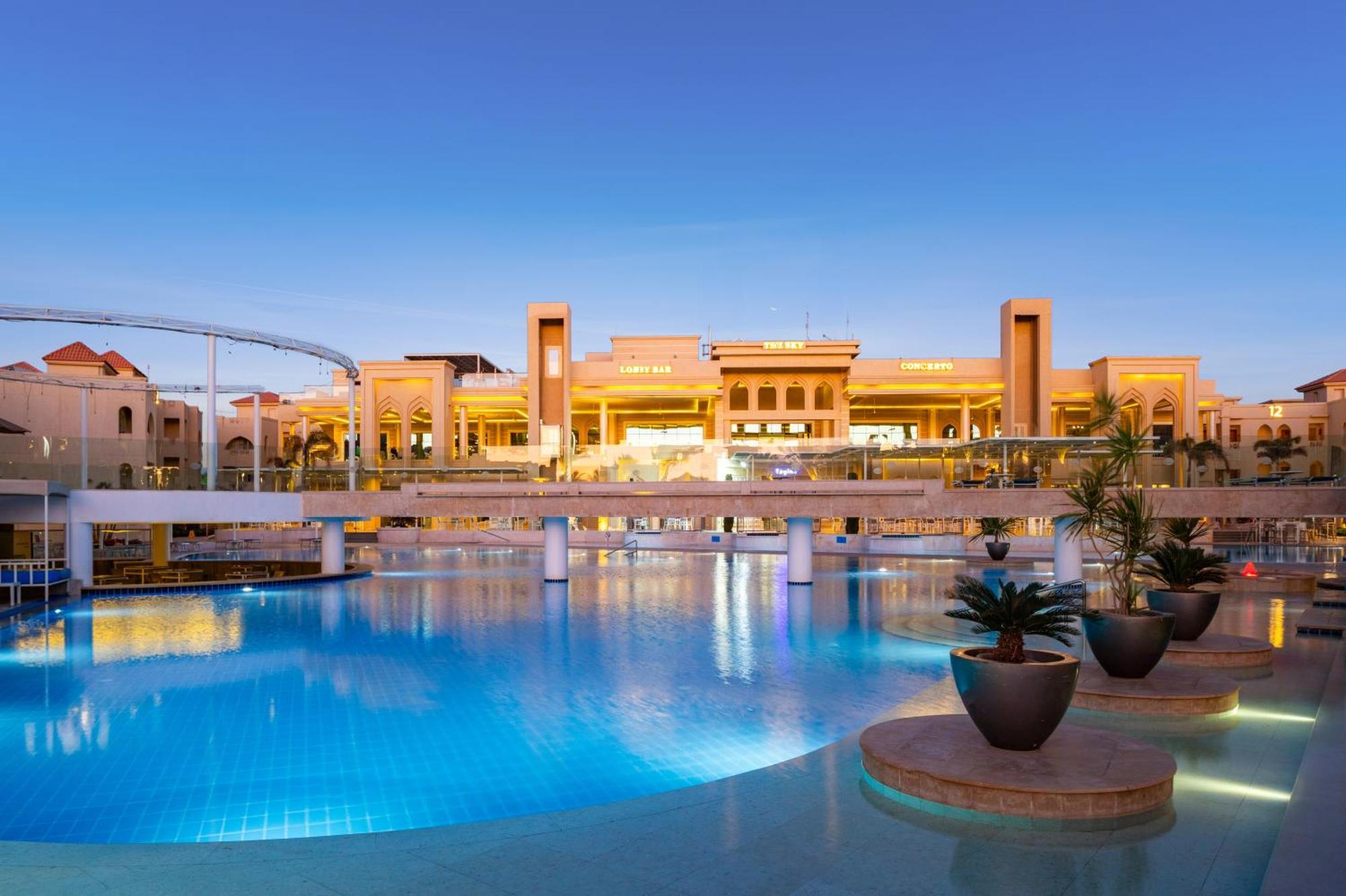 Pickalbatros Aqua Blu Resort - Хургада Екстериор снимка